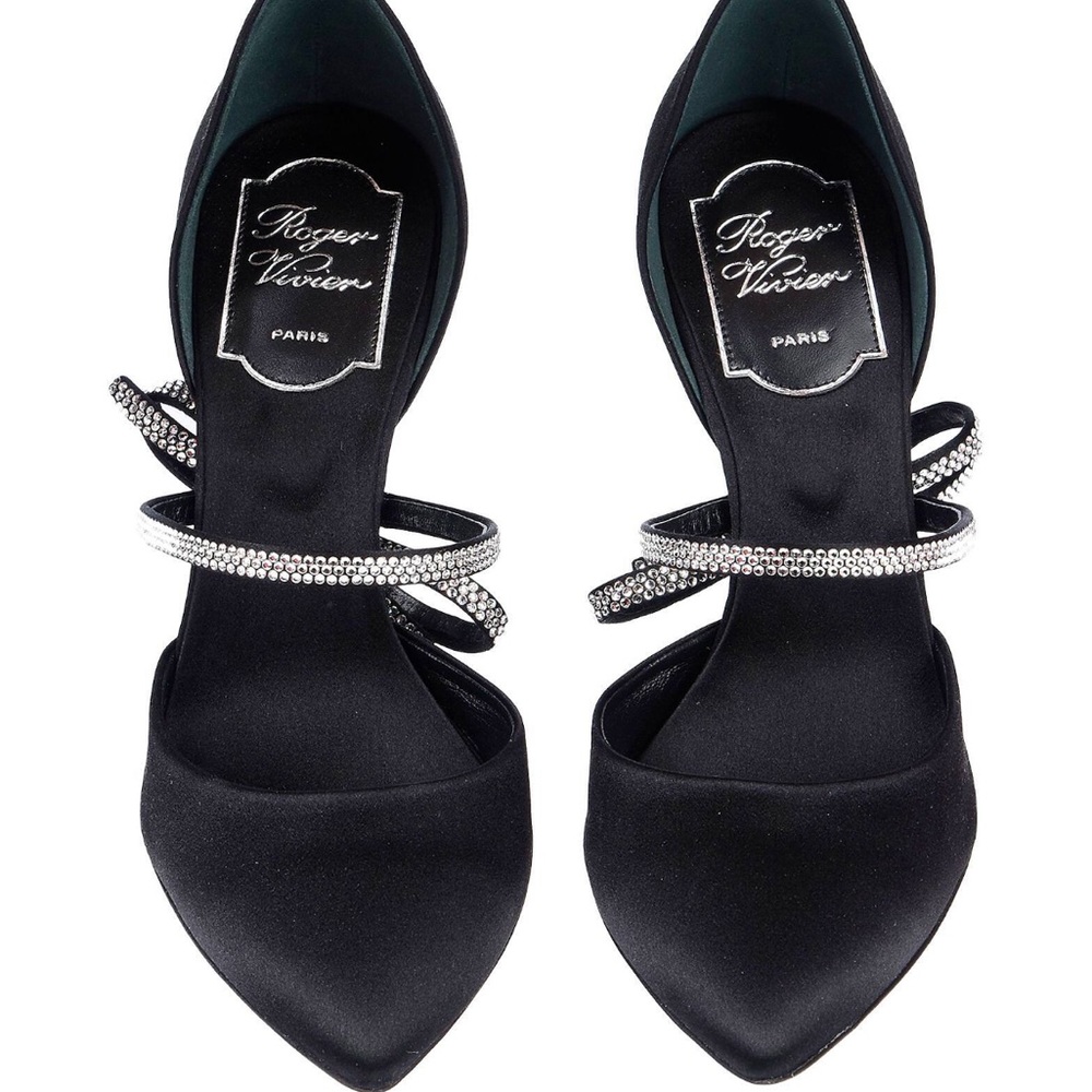 Roger Vivier Marlene Crystal-Bow d'Orsay Pump - Picture 2 of 14